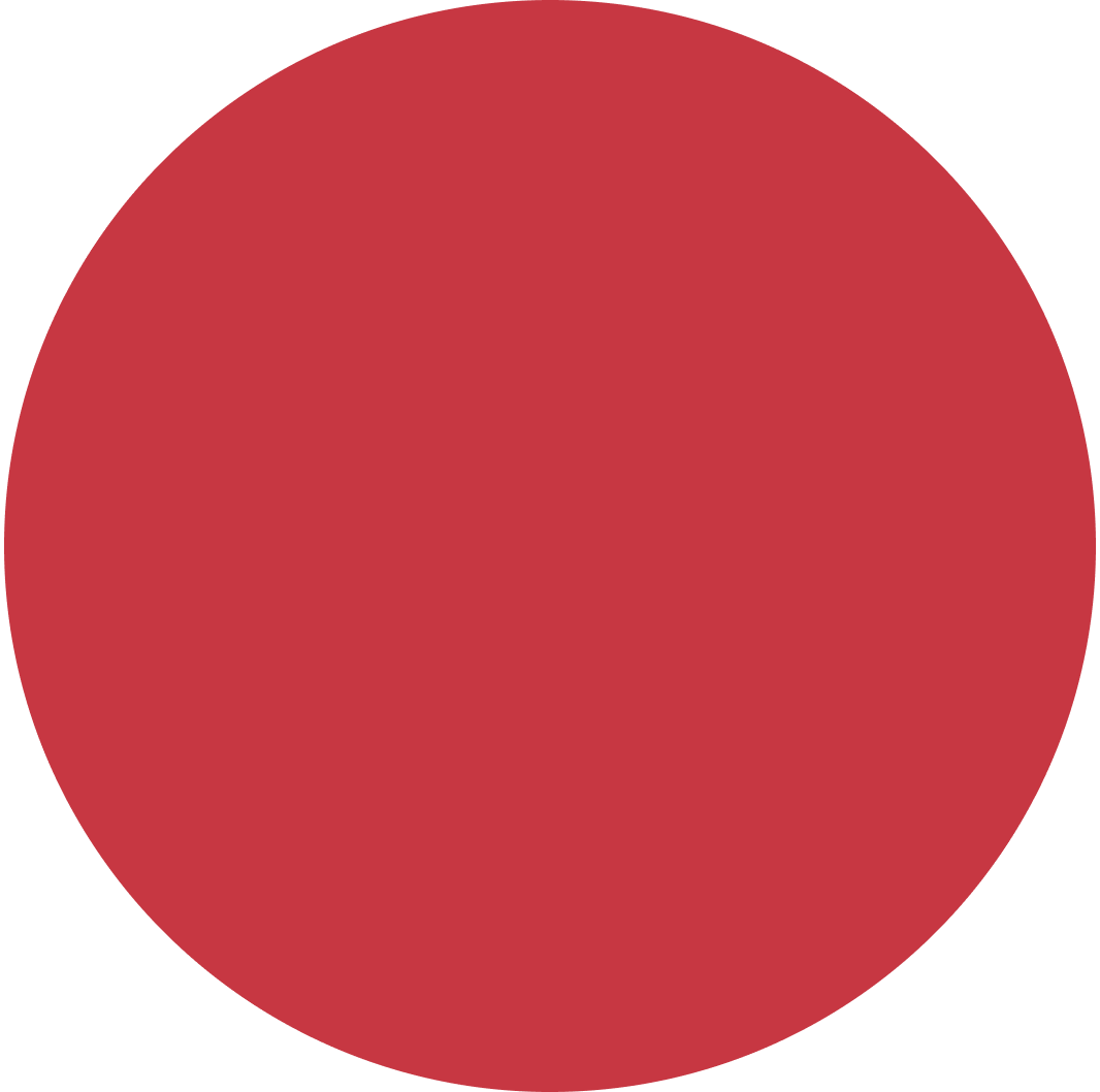 Giant red circle