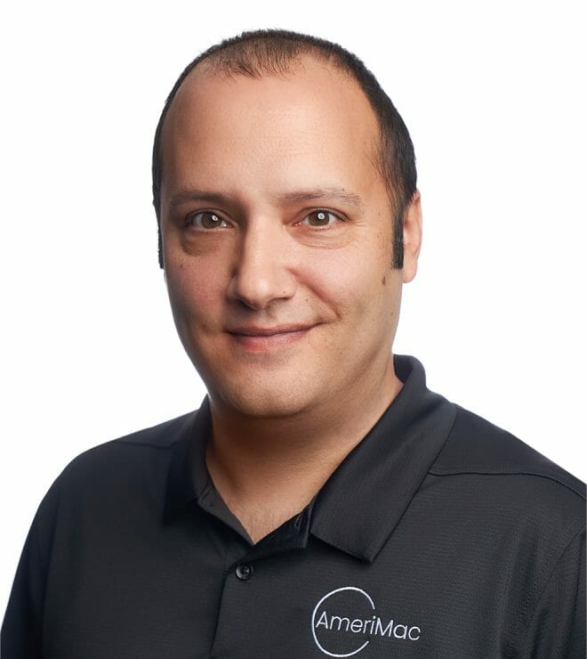 Andrew Elias, Director of Commercial Operations at AmeriMac