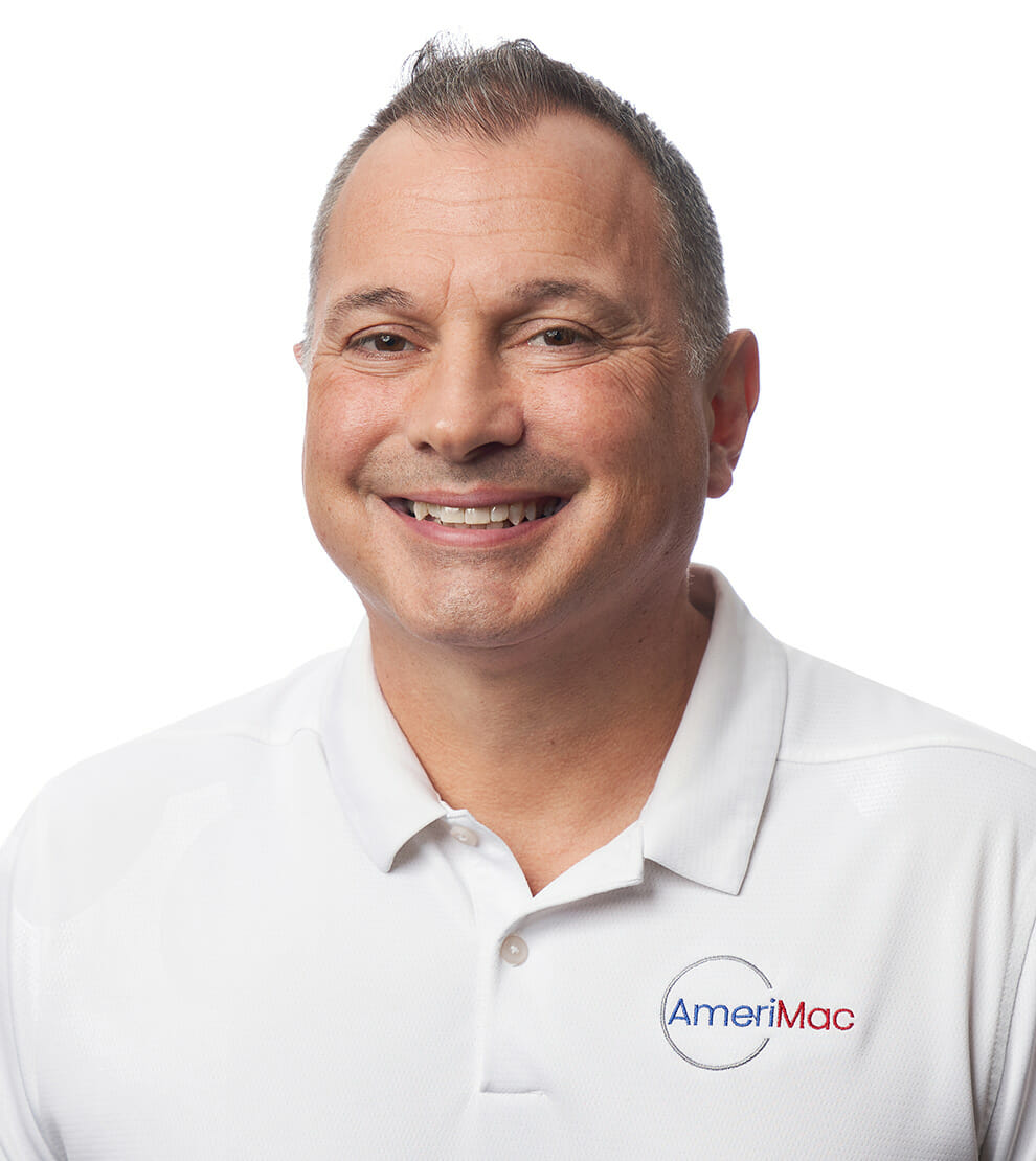Chris Roteff, account representative at AmeriMac